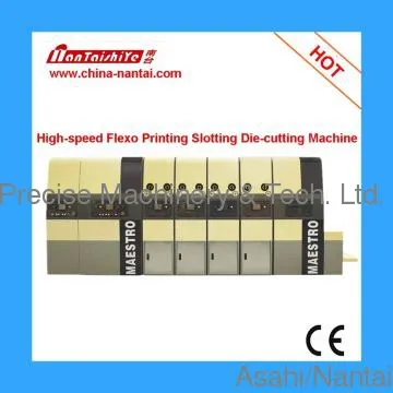 Bottom Vacuum Suction Flexo Printing Slotting Die-Cutting Machine