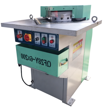Hydraulisch 90 graden aluminium inkeping machine te koop