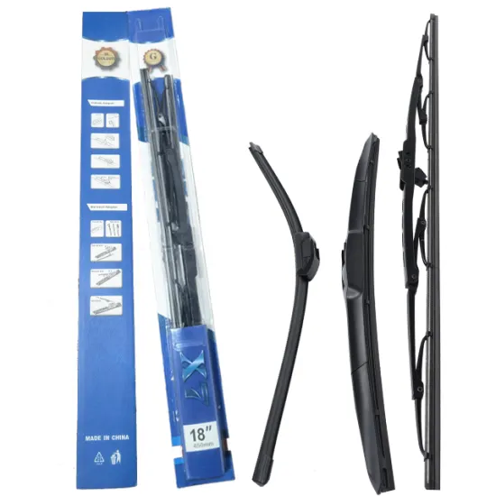 Silicone Windshield Wiper Replacement Blades 14''-28'' - Black Mu Skoda 100