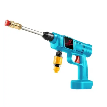 Rechargeable High-Pressure Car Wash Machine with Foam Generator: Portable and Cordless Electric Car Cleaning Gun