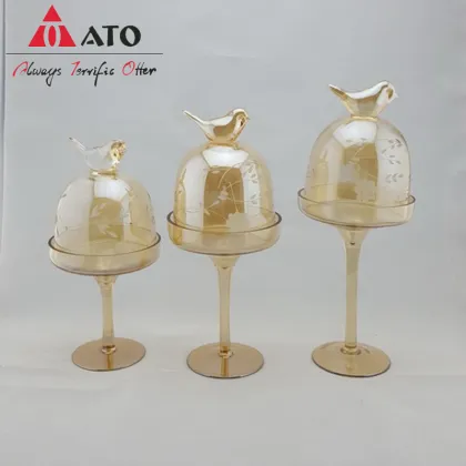 Fruit Display Tray Party Cake glass cake dome