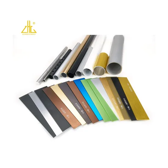 6000 Series Anodized Power Coated Mill Finish Aluminum Extrusion Tubes