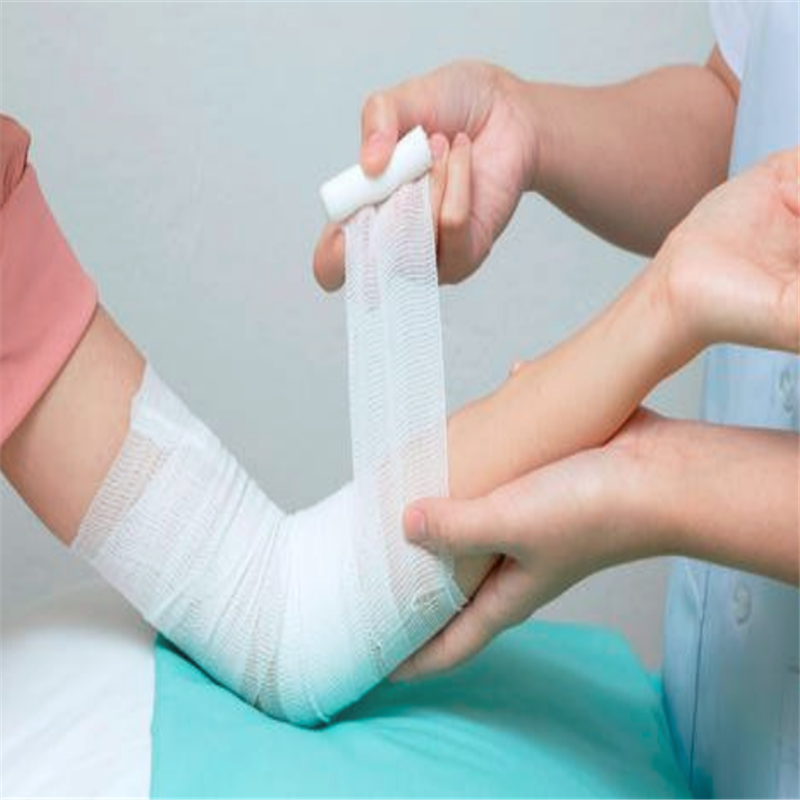 Medical Blenched Cotton Plain Weave Elastic Bandage