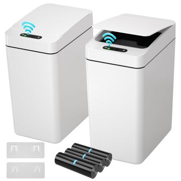 Automatic ABS Induction Bathroom Trash Can