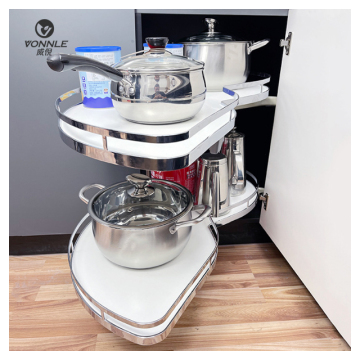 Stainless Steel Pull-Out Baskets for Kitchen Cabinets