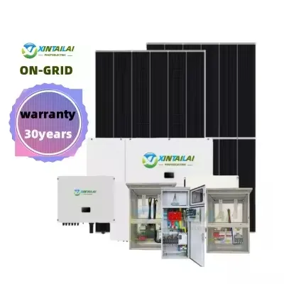 50KW High-Quality On-Grid Solar Energy Storage System for Residential and Commercial Use: 50,000W 50KVA Power Solution for Home Applications
