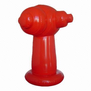 Inflatable Fire Hydrant Toy, Customized Colors, Logos and Sizes Available
