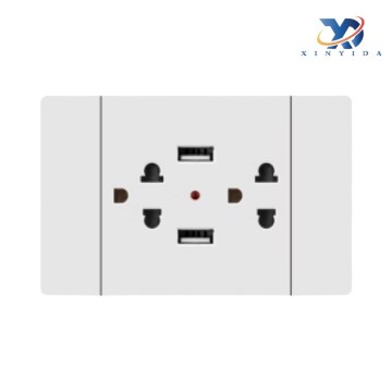 Home Office 8-Port Multi-Function Power Socket