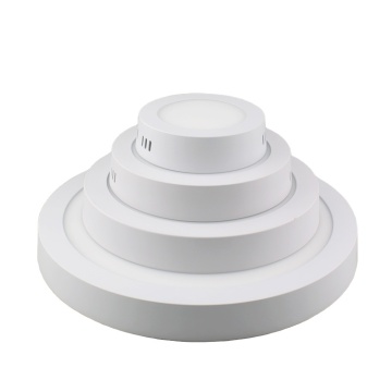 Commercial Indoor Surface-Mounted Square Panel Lights (6W-24W), 110V/220V, CE ROHS Certified