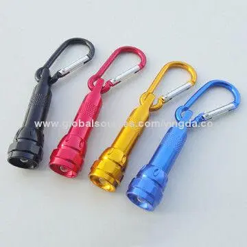 Mini LED Keychain Bright Flashlight with Carabiner Manufacturer Wholesale (Yingda)
