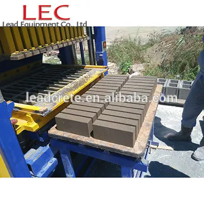 German technology fully automatic concrete block making machine