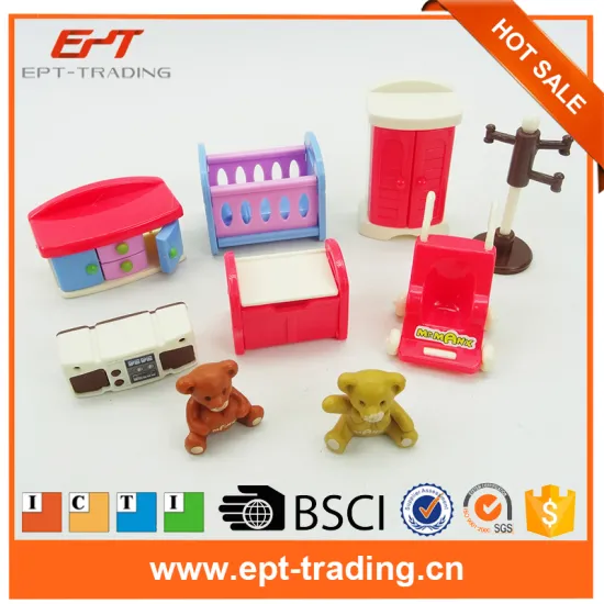 2016 New design miniature toy funny doll house furniture set toy for sale