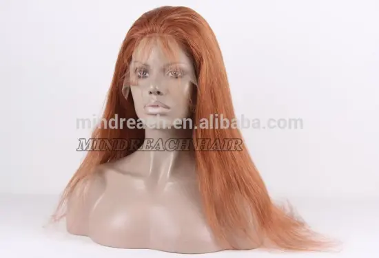 Wholesale natural scalp wig 100% Virgin remy brazilian human hair silk top wig