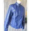 Veste en cuir souple pour dames pu