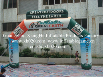 Best Advertising full printing Inflatable racing arch