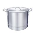 32qt Tamale dan Pot Steamer Aluminium Seafood