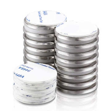 Self Adhesive Magnetic Sheet Round Disc magnet
