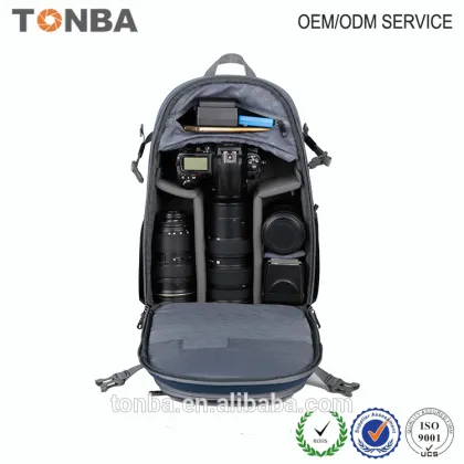2017 New Arrival Water Repellent Nylon Shoulder SLR Camera Backpack Bag for Nikon Canon