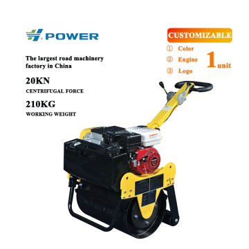 Mini ditunda roller vibratory untuk pembinaan yang tepat