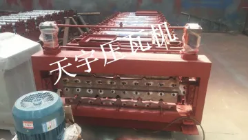 TY metal roof sheet double layer roll forming machine