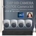 Sistema de câmera CCTV de 8 canais 4MP