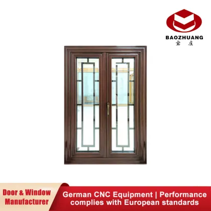Vintage Solid Wood Casement Window