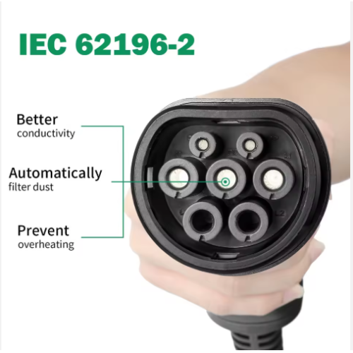 Portable EV Charger GBT Type 2 Low Price High Quality Electric Car Charging Station 7kw Current Adjustable