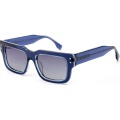 Belieye Trendy Square Frame Acetate Frame Sunglasses