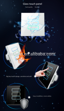LANBON 2016 hot sale smart WIFI dip switch , 3 gang switch,high technology products .
