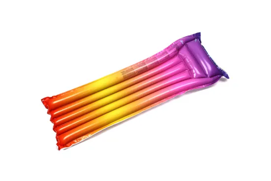 Inflatable PVC Large Beach mattress For Adult