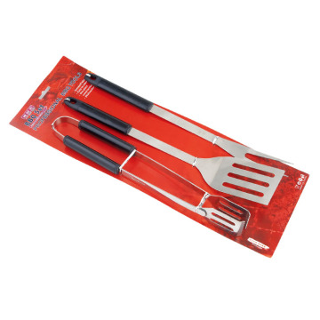 Outils de barbecue en acier inoxydable 3pc