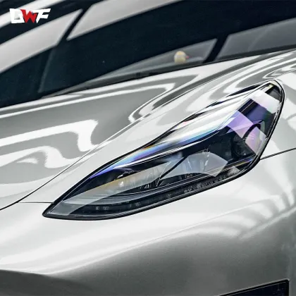 GT Silver Car Color Changing Film