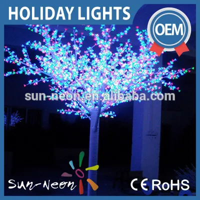 Color Changing Outdoor Lighted Christmas Trees Led Cherry Blossom Tree Light