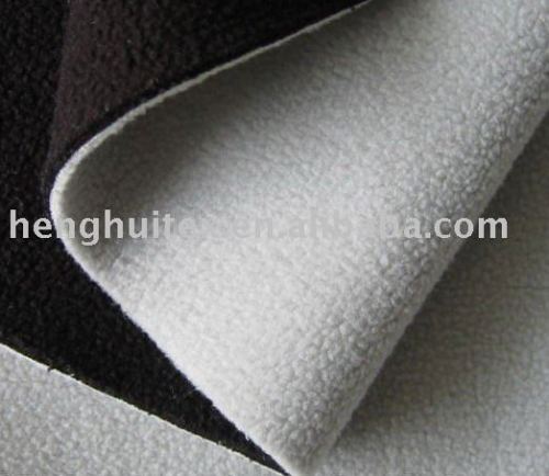 micro polyester imatation sherpa fleece/berber fleece