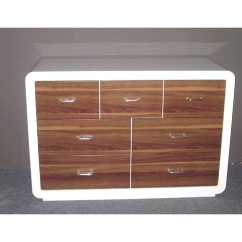 Contemporary white high gloss sideboard