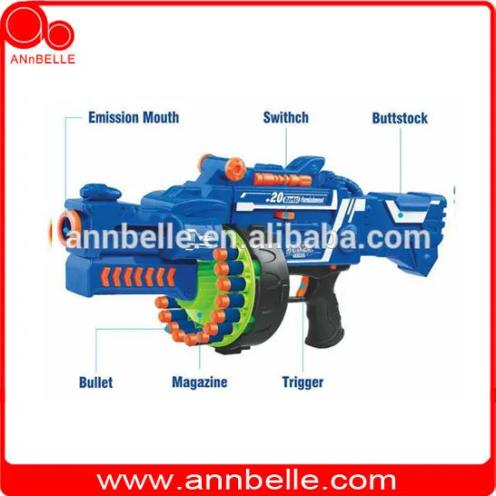 Super auto soft bullet gun gun toy toy gun