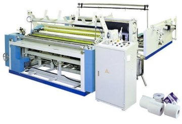FJ-D automatic deburring gluing sealing rewinding and perforating machine