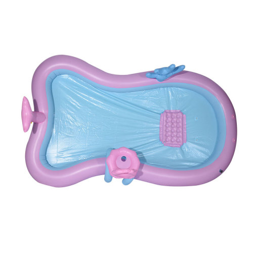 Fish shape inflatable swimming pool kids paddling pool