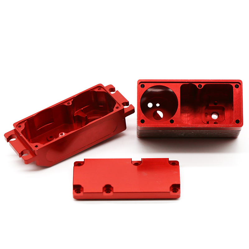 Anodized CNC Part