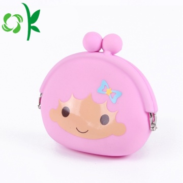 Custom Silicone Cute Clip Coin Purse Poach Wholesale