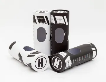 Fashional Food Kraft Paper Tube Box With Window