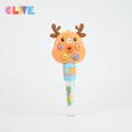 Orange Reindeer Head Fighting Gophers Toy