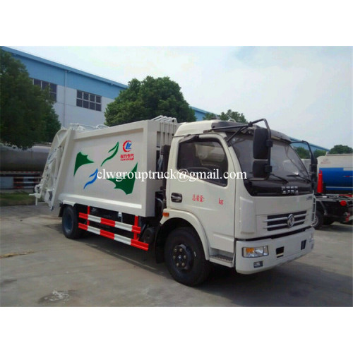 Dongfeng 4x2 รถบรรทุกขยะอัด