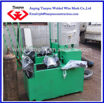 semi automatic chain link fence machine
