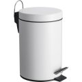 Simple Stainless Steel Trash Bin