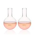 Short Wide Neck Glass Boiling Flask 250ml