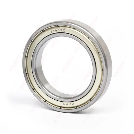 61909 Size 45x68x12 mm HXHV Single Row Chrome Steel Deep Groove Ball Bearing