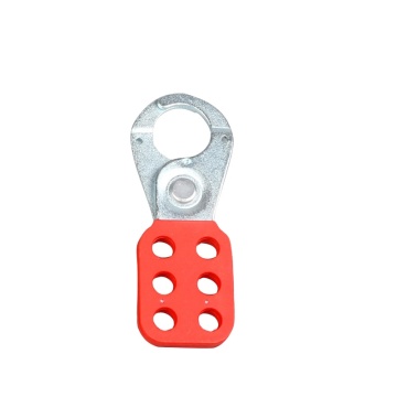 BOZZYS Steel Group Lockout Hasps - 6-Hole Molding Galvanized Rustproof Engineering Plastic Nylon PA