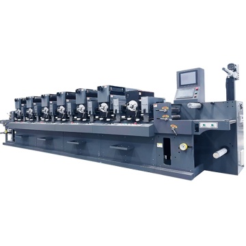 High Speed HTL320-6C Intermittent Letterpress Label Printing Machine