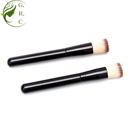3 PRO Oval Foundation Brushes Black Foundation Brush